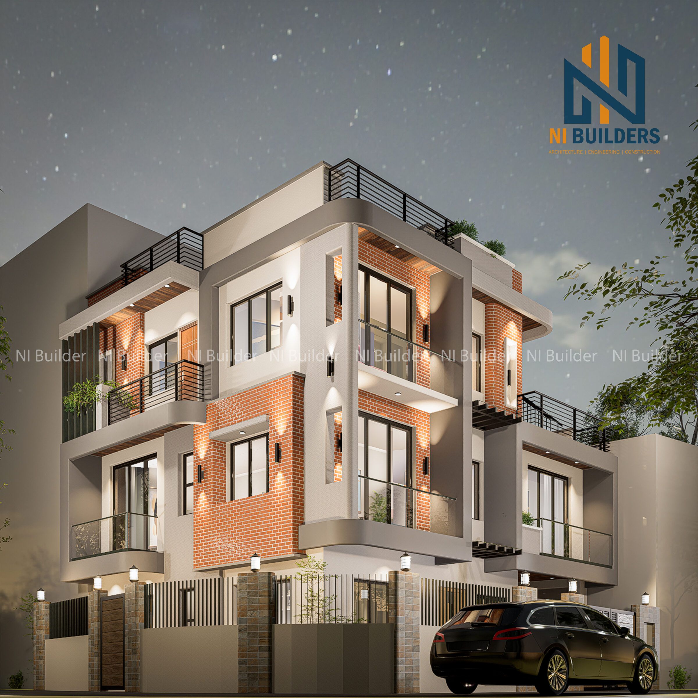 Brick Façade Residence